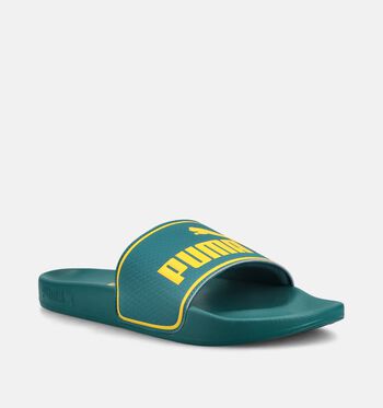 Puma Slippers Zwart/Groen