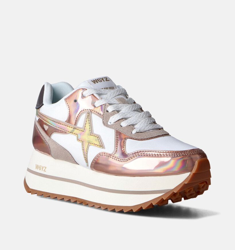 W6YZ Deva Witte Sneakers voor dames (357489) - geschikt voor steunzolen