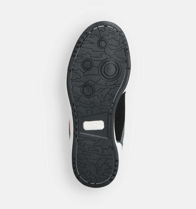O'Neill Gulfport Mid Grijze/Groene Sneakers voor jongens, meisjes (363280)