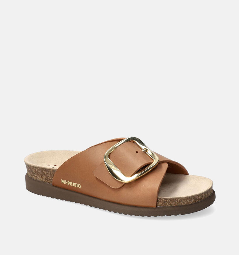 Mephisto Hariana Bruine Slippers voor dames (369943)