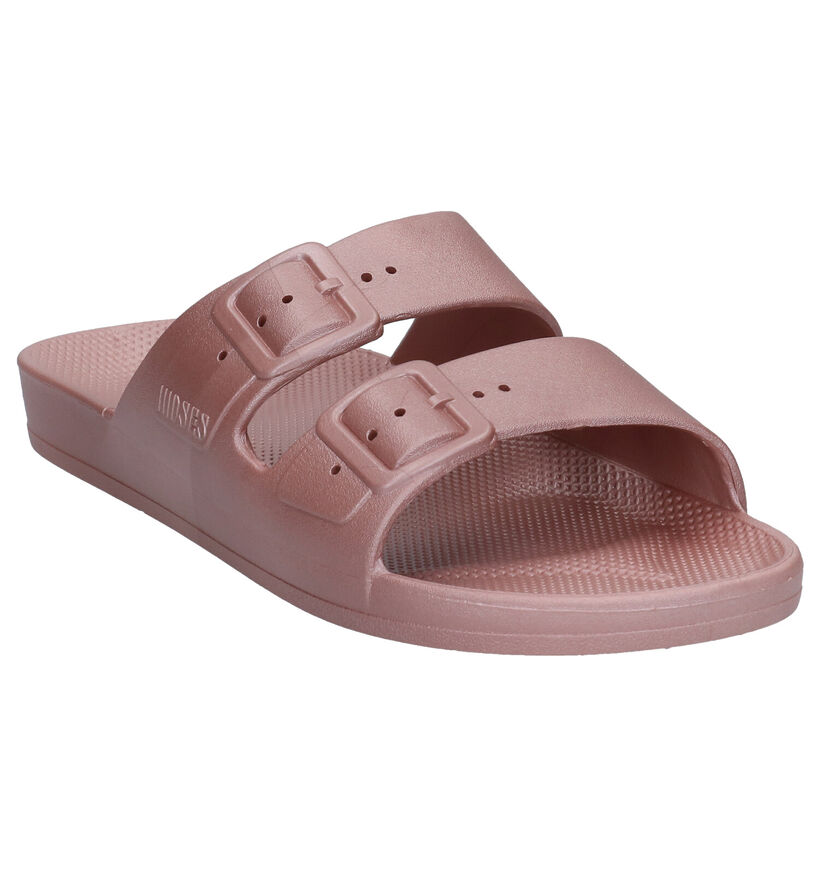 Freedom Moses Roze Slippers in kunststof (288375)