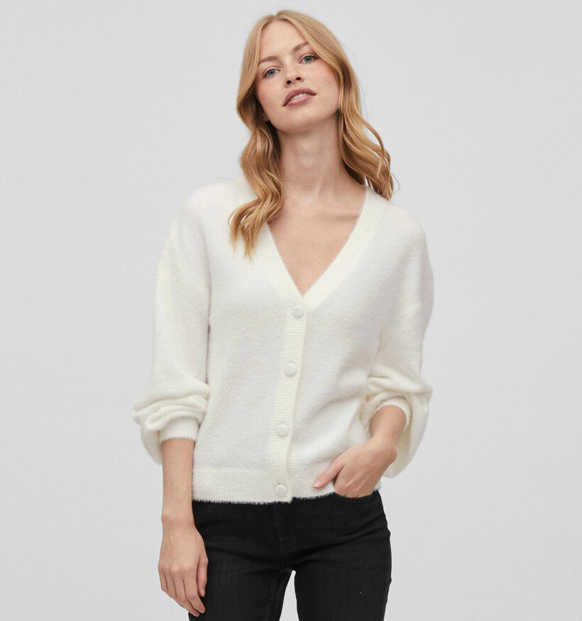 Vila Juli Witte Cardigan (317848)
