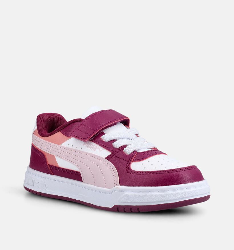 Puma Caven III Baskets basses en Rose pour filles (375586) - pour semelles orthop&eacute;diques