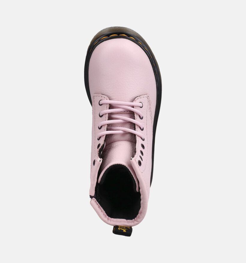 Dr. Martens 1460 Lichtroze Boots met Veter en Rits voor meisjes (376001)