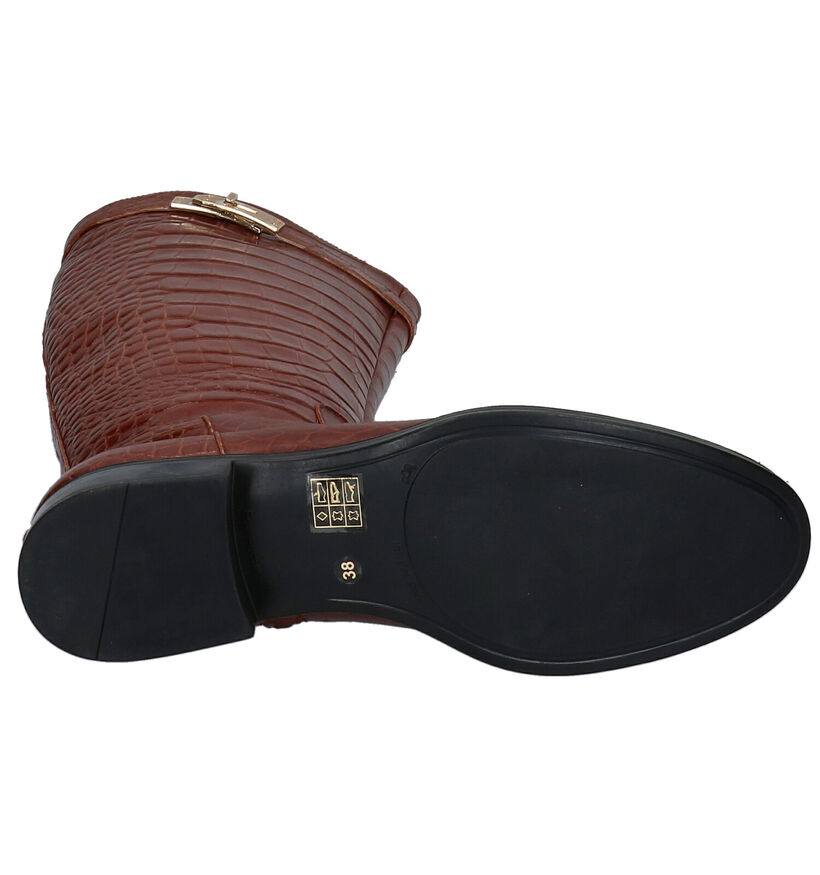 JHay Cognac Laarzen in leer (281659)