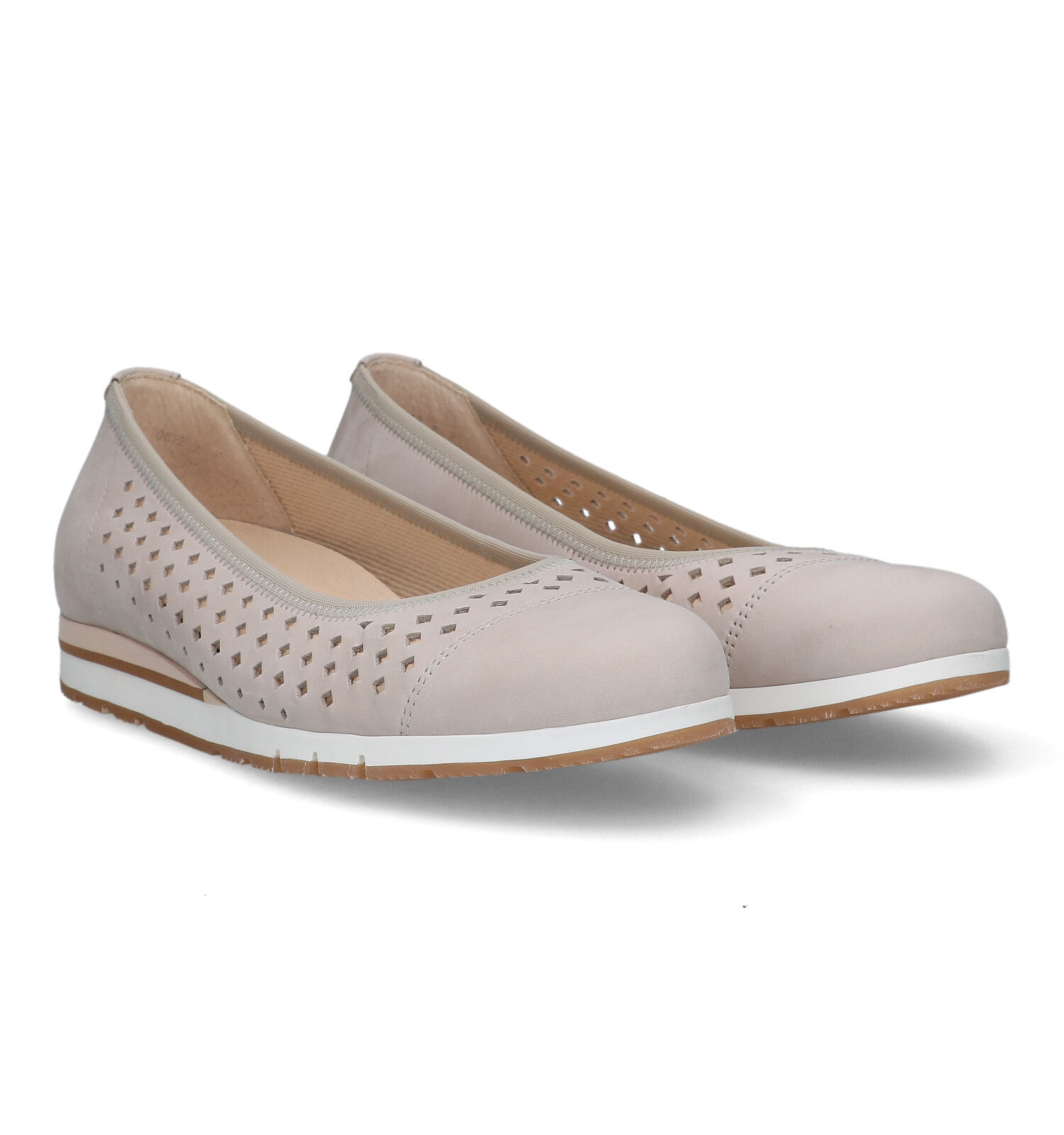 Gabor Comfort Beige Ballerina s Dames Lage schoenen Online op