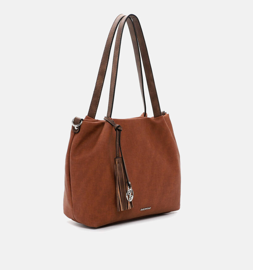 Emily & Noah Elke Cabas en Cognac pour femmes (363442)