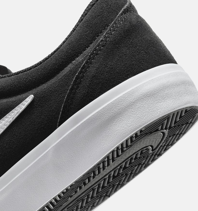Nike Charge Suede Baskets en Noir pour hommes, garçons (350479)