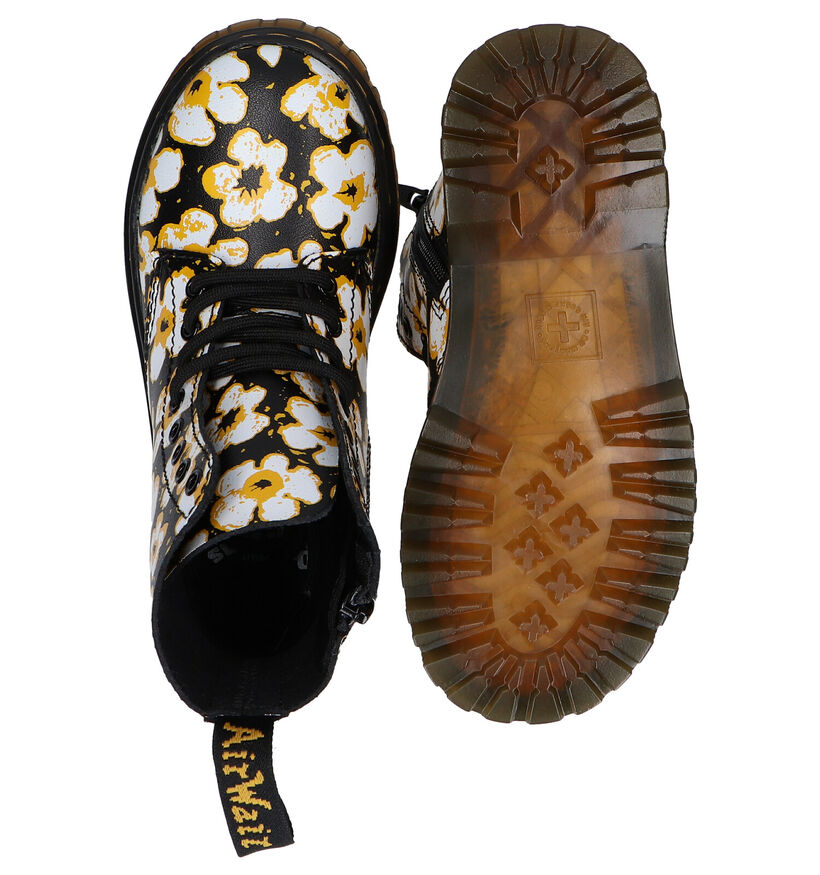 Dr Martens 1460 Pascal J Zilveren Boots in leer (294391)