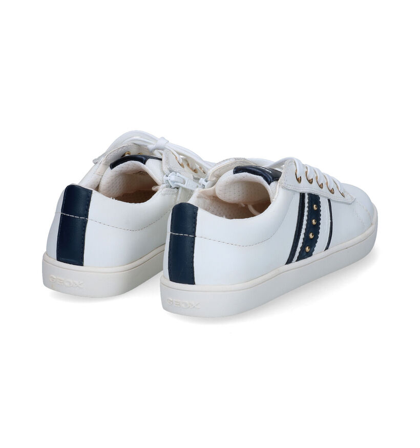 Geox Kathe Chaussures à lacets en Blanc pour filles (302668) - pour semelles orthopédiques