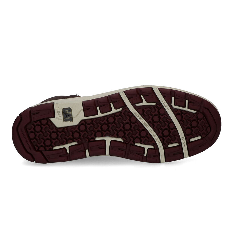 Caterpillar Colfax Bottines en Cognac pour hommes (329666) - pour semelles orthopédiques