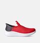 Skechers Ultra Flex Slip-ins en Rouge pour filles, garçons (352314)