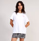 Pieces T-shirt en Blanc pour femmes (365639)