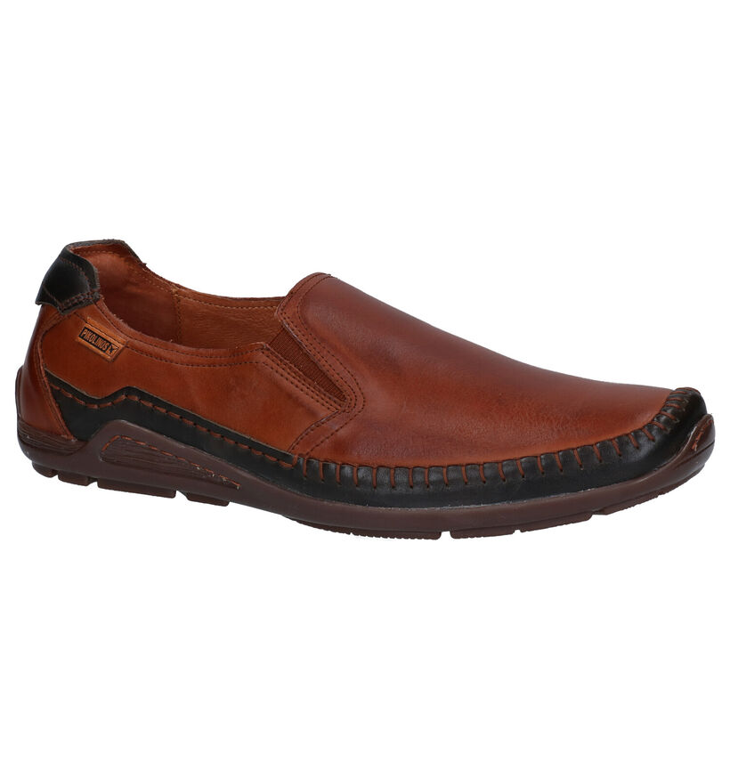 Pikolinos Azores Chaussures sans lacets en Cognac en cuir (289152)