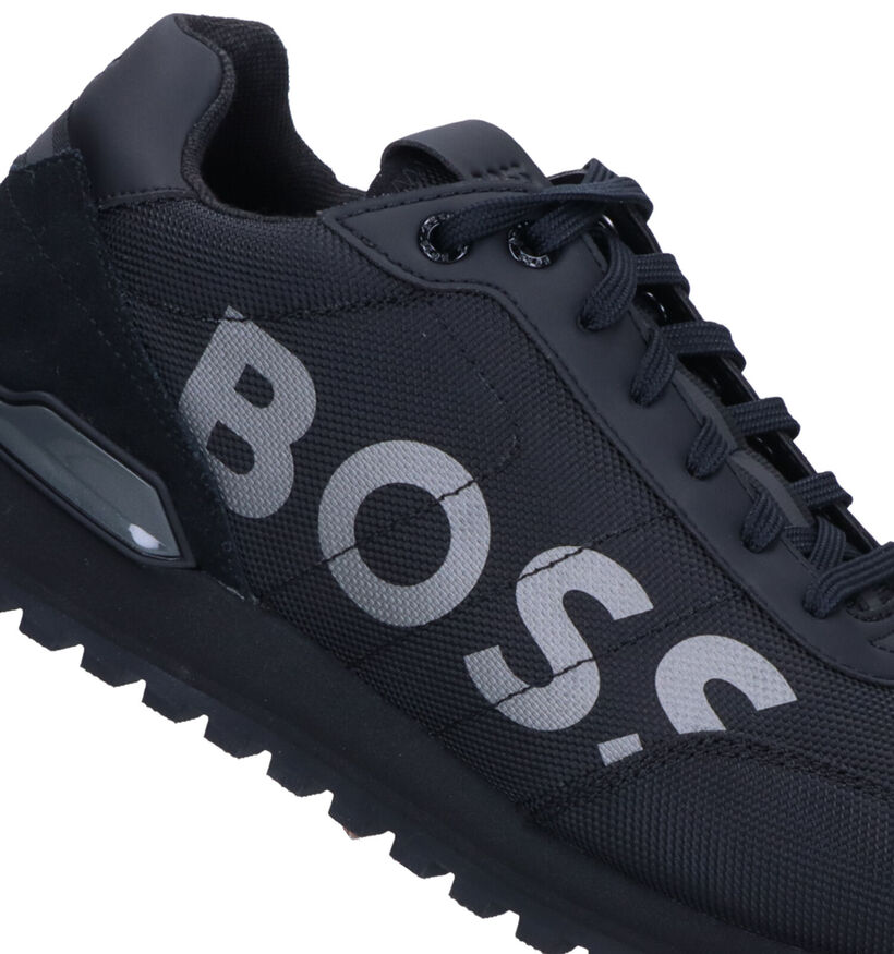 Boss Parkour Runn Zwarte Sneakers voor heren (320725) - geschikt voor steunzolen