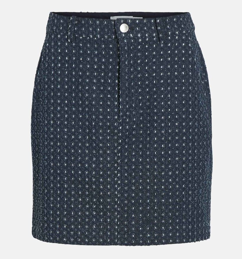 Vila Silver Blauwe Korte jeansrok voor dames (348767)