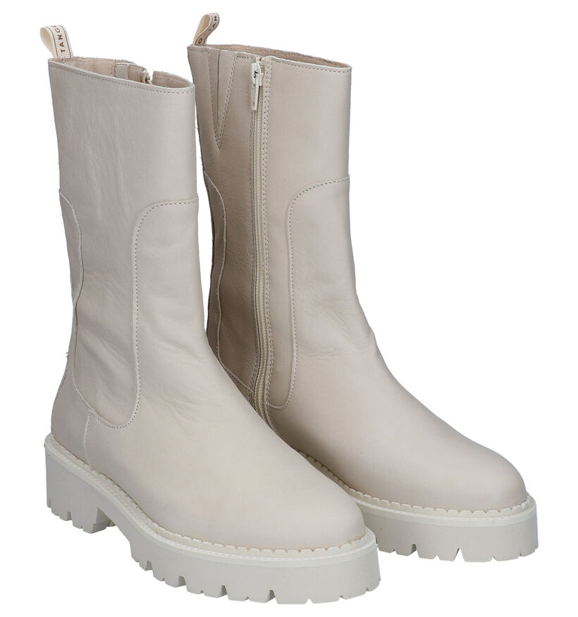 Tango Bee Bold Ecru Boots in leer (299292)