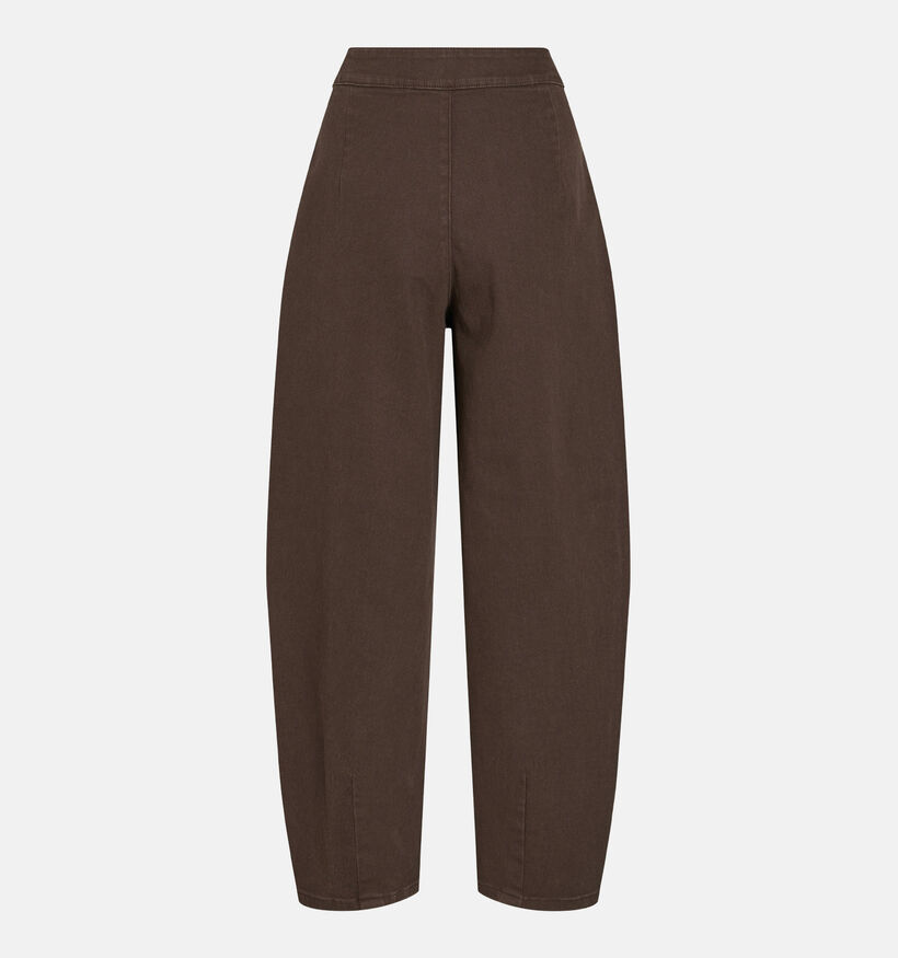 Vila Chia Barrel Donkerbruine Barrel Jeans voor dames (378582)