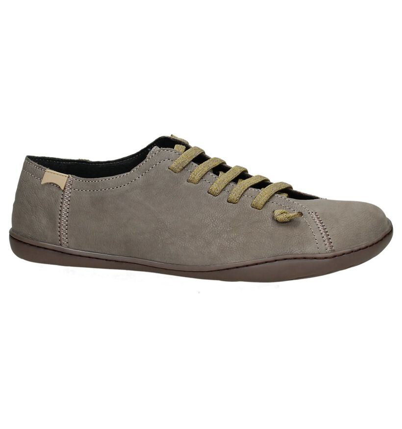 Camper Chaussures slip-on en Taupe en cuir (168848)