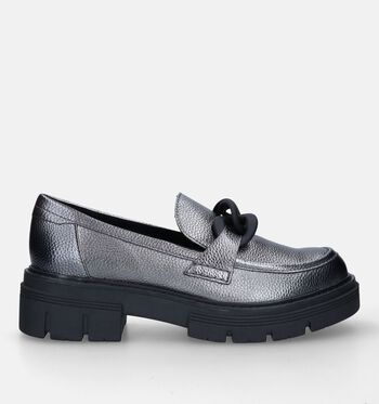 Marco Tozzi Chaussures plates Argent