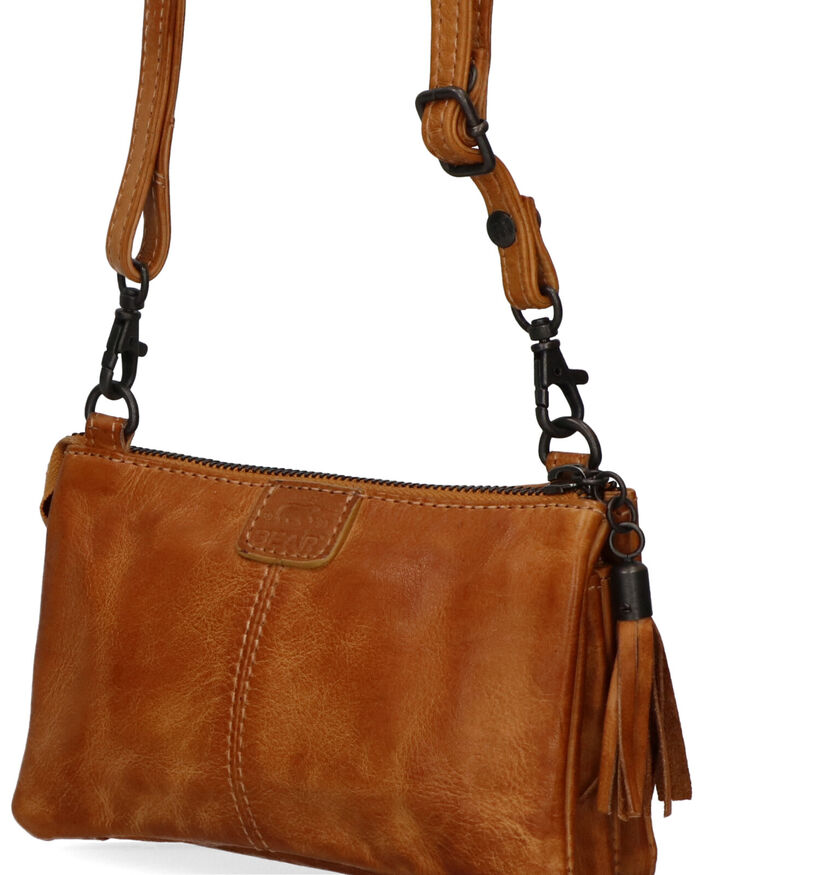 Bear Design Cognac Crossbody tas voor dames (358900)
