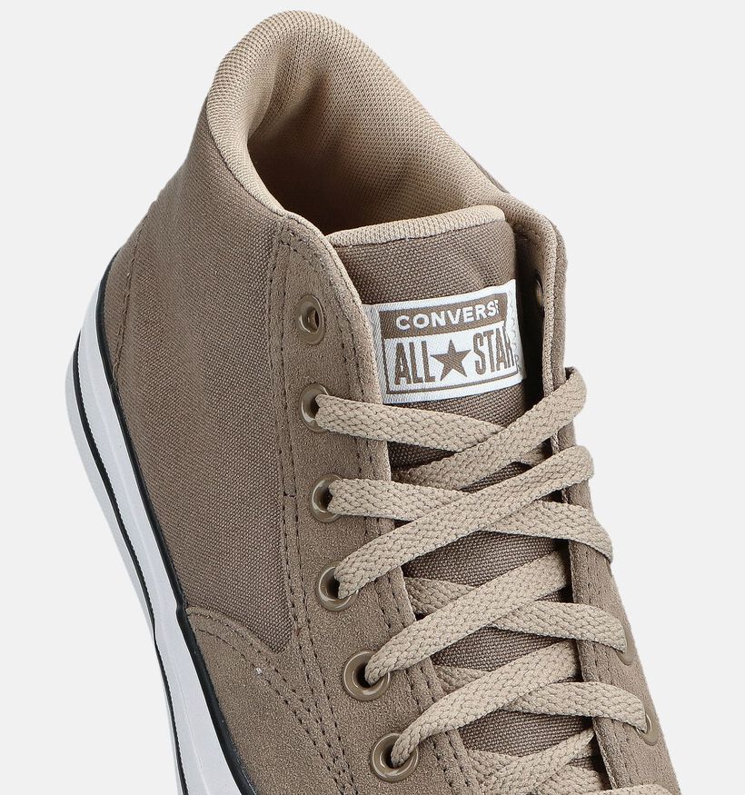 Converse Chuck Taylor All Star Malden Taupe Hoge Sneakers voor heren (368331) - geschikt voor steunzolen