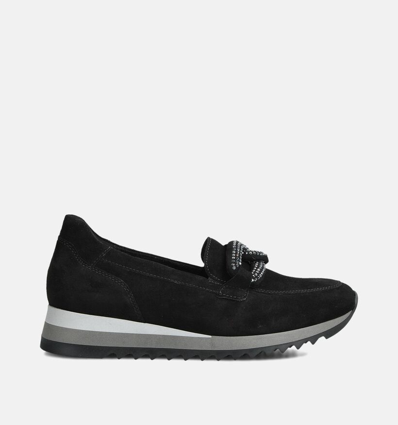 Gabor Chaussures à enfiler en Noir pour femmes (360288) - pour semelles orthopédiques