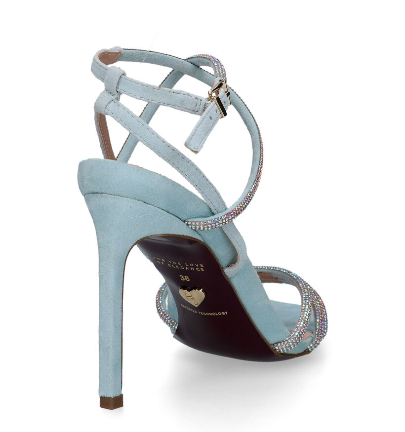 Tamaris Heart & Sole Sandales en Bleu pour femmes (320575)