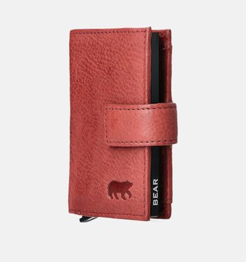 Bear Design Portemonnees Zwart/Geel/Cognac/Bruin/Rood/Groen