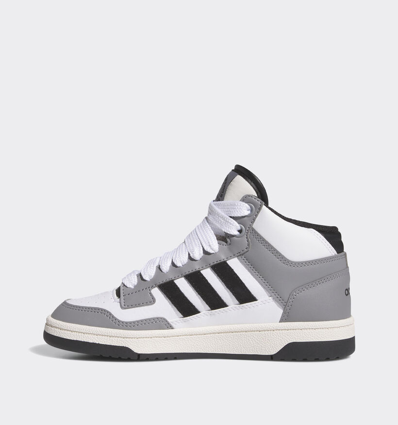 adidas Raport Court Mid Grijze Sneakers voor jongens (348976)