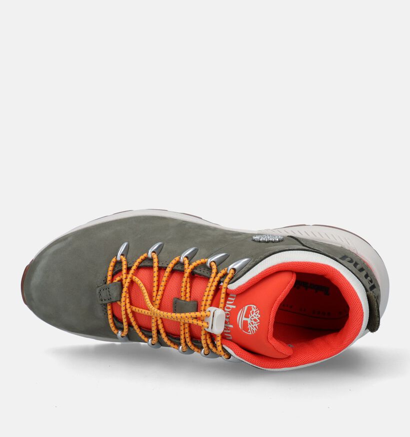 Timberland Sprint Tracker Kaki Bottines voor jongens (329101) - geschikt voor steunzolen
