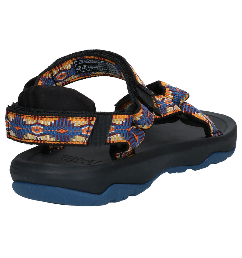 Teva Hurricane Sandales en Bleu en textile (286623)