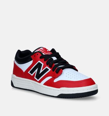 New Balance 480 Sneakers Black/ White/Marine Blue/Blue Agate/Team Red/Team Forest Green/ White