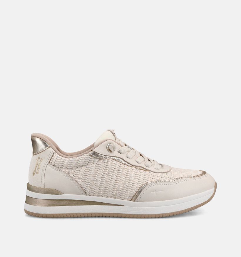 Tamaris Comfort Baskets en Beige pour femmes (367852) - pour semelles orthop&eacute;diques