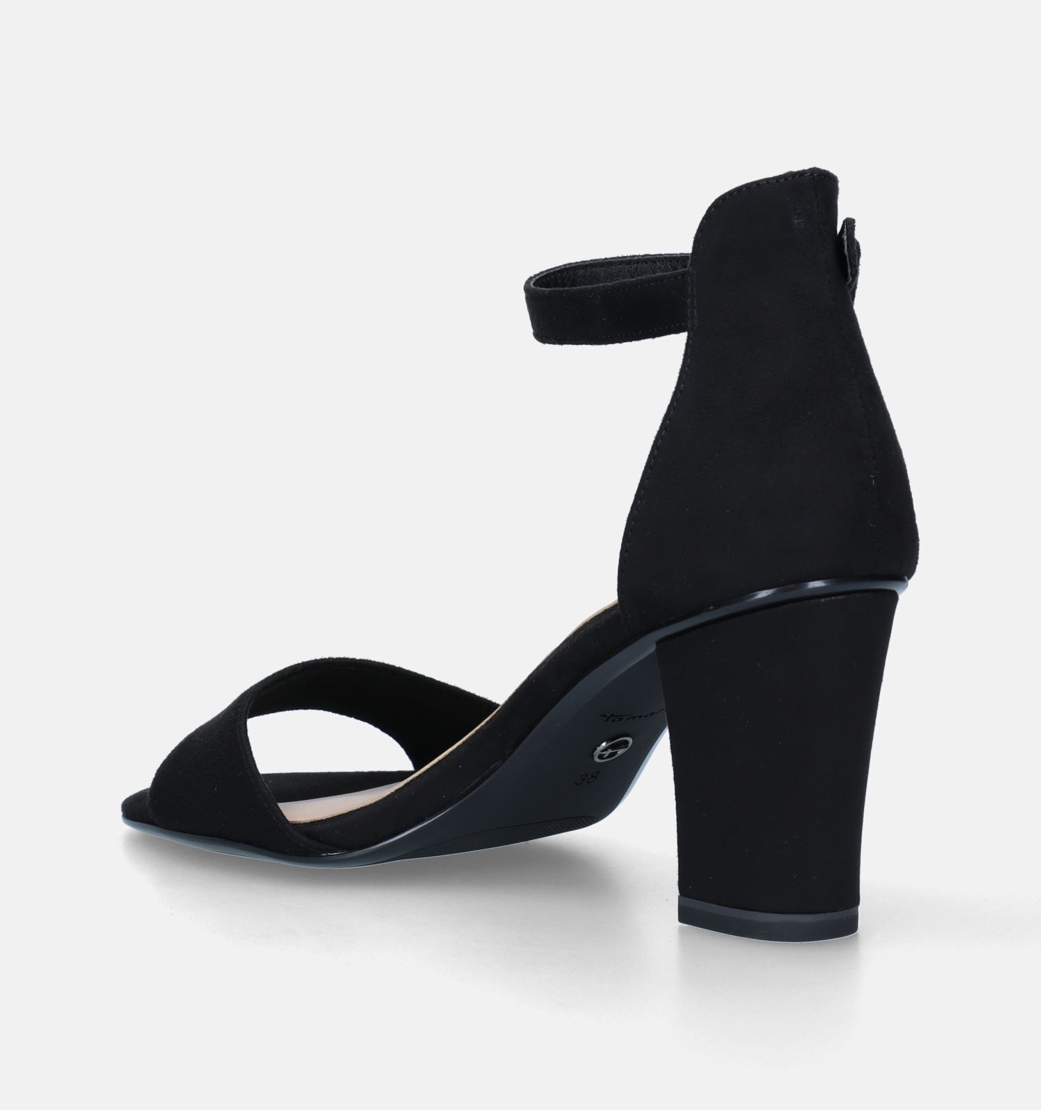 Talon deals noir fermé