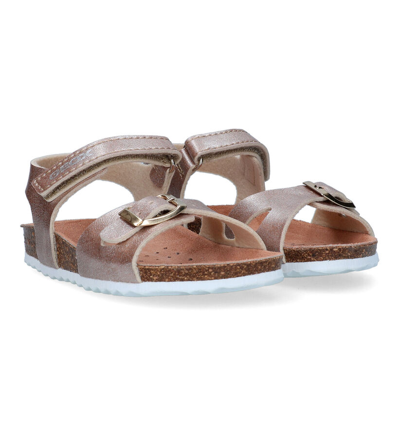 Geox Adriel Sandales en Or pour filles (352933)