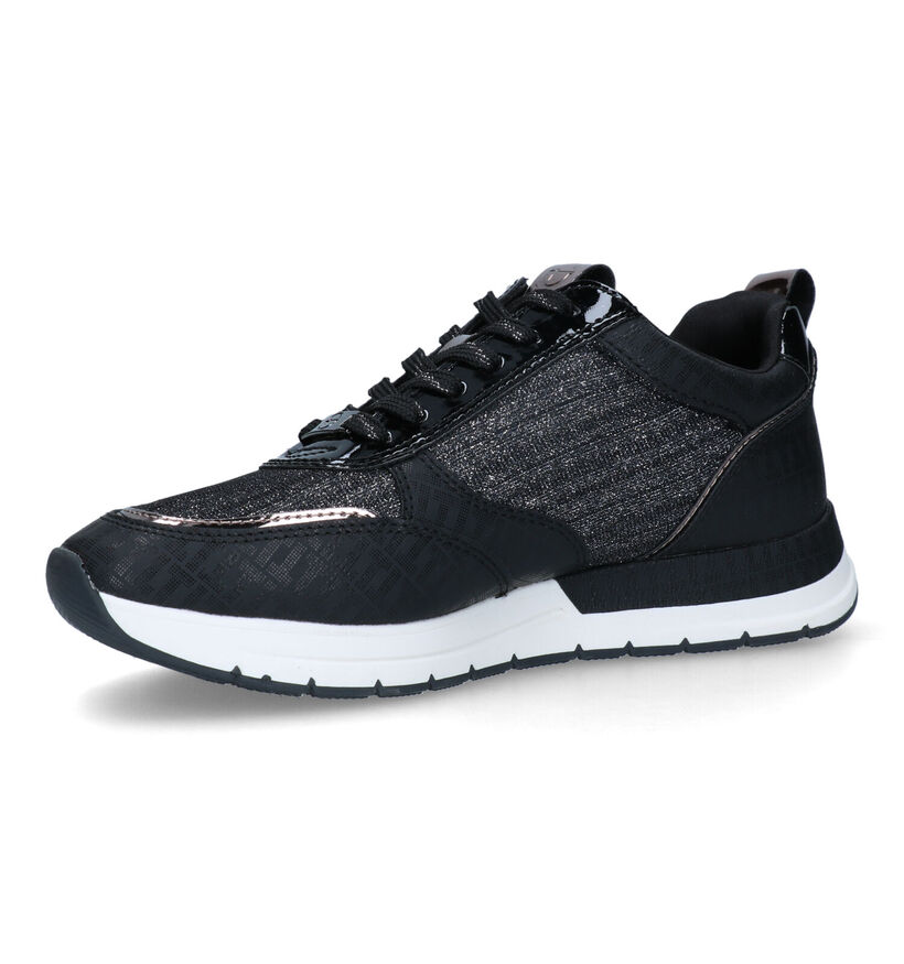 Tamaris Zwarte Sneakers voor dames (328294) - geschikt voor steunzolen