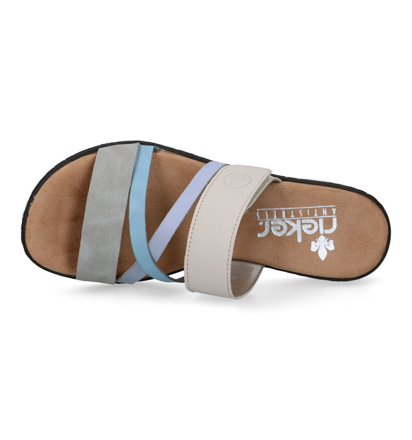 Rieker Grijze Slippers voor dames (323656)