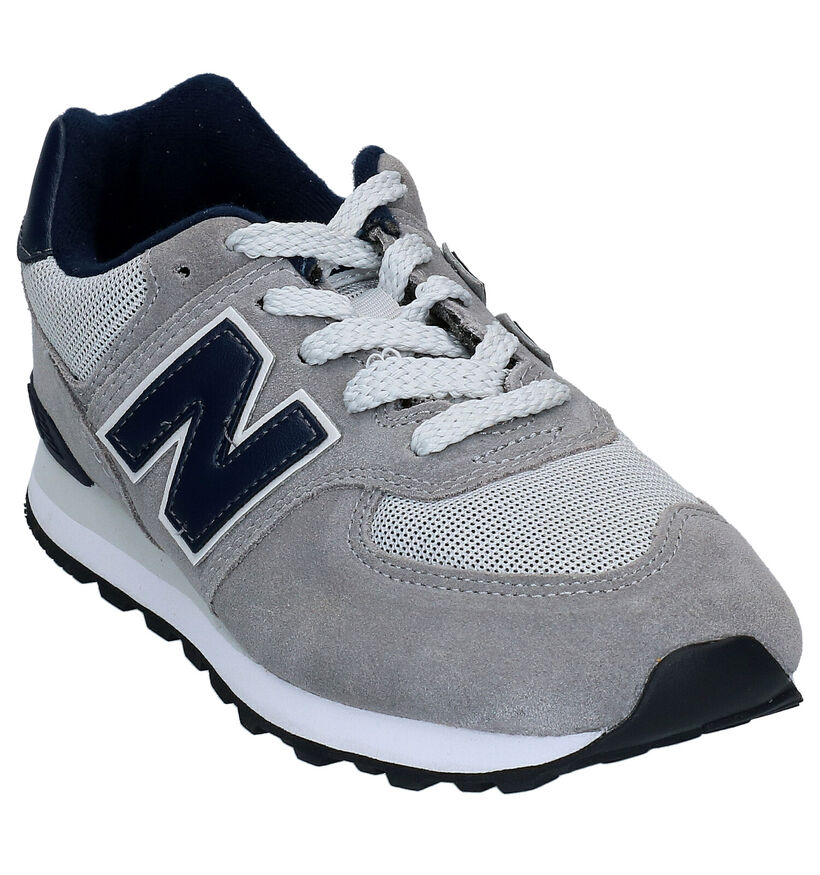 New Balance GC574 Baskets en Bleu pour garçons, filles (327758) - pour semelles orthopédiques