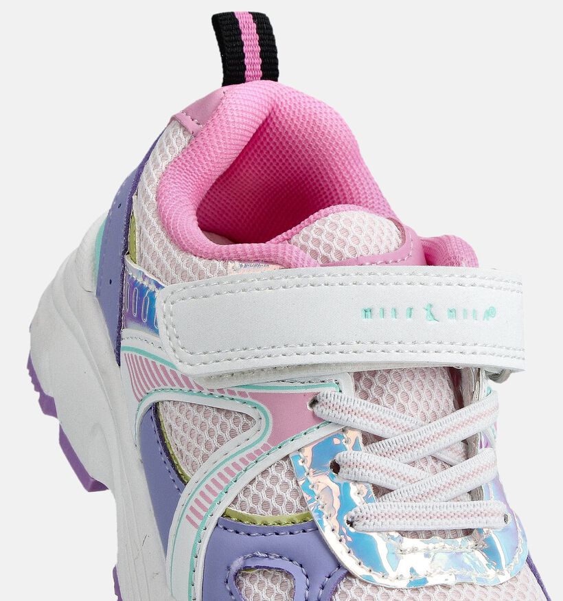 Milo & Mila Baskets basses en Rose pour filles (362936)