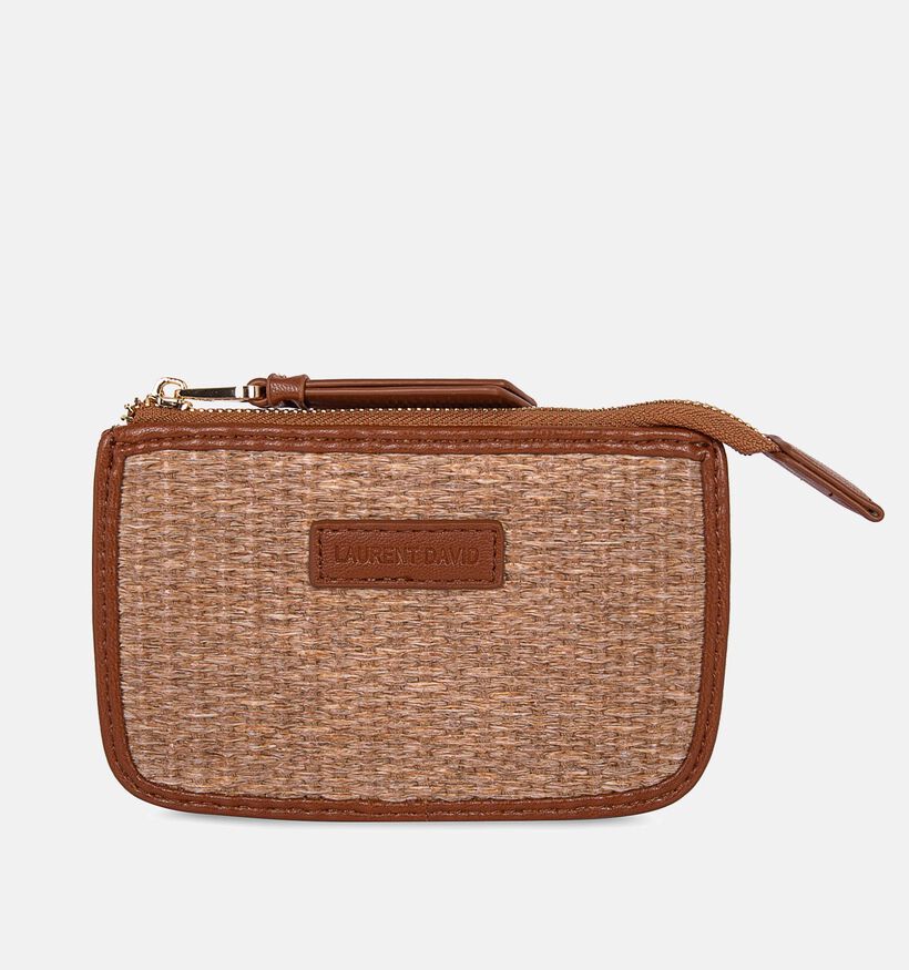 Laurent David Beige/Cognac Geldbeugel voor dames (373950)
