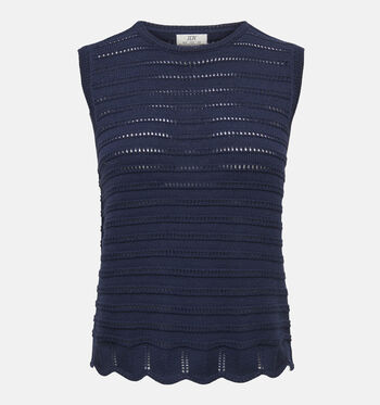 JDY Topjes Wit/Blauw