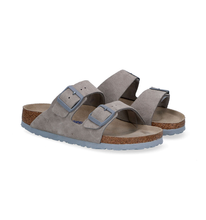 Birkenstock Arizona Nu-pieds en Mauve pour femmes (322541)