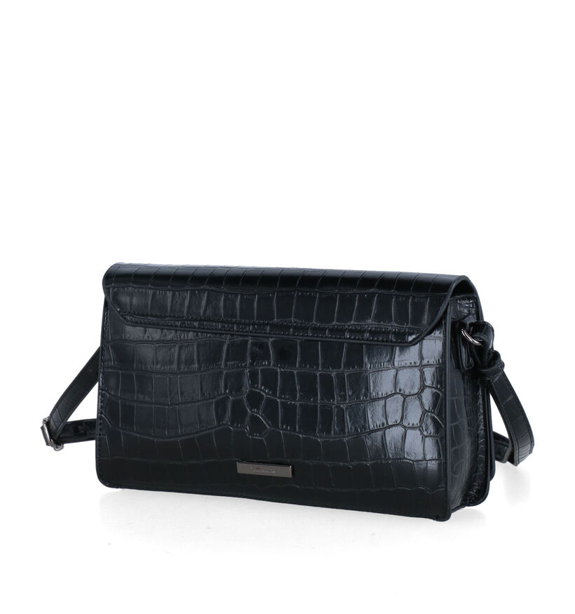 Tamaris Doreen Zwarte Crossbody Tas in kunstleer (298702)