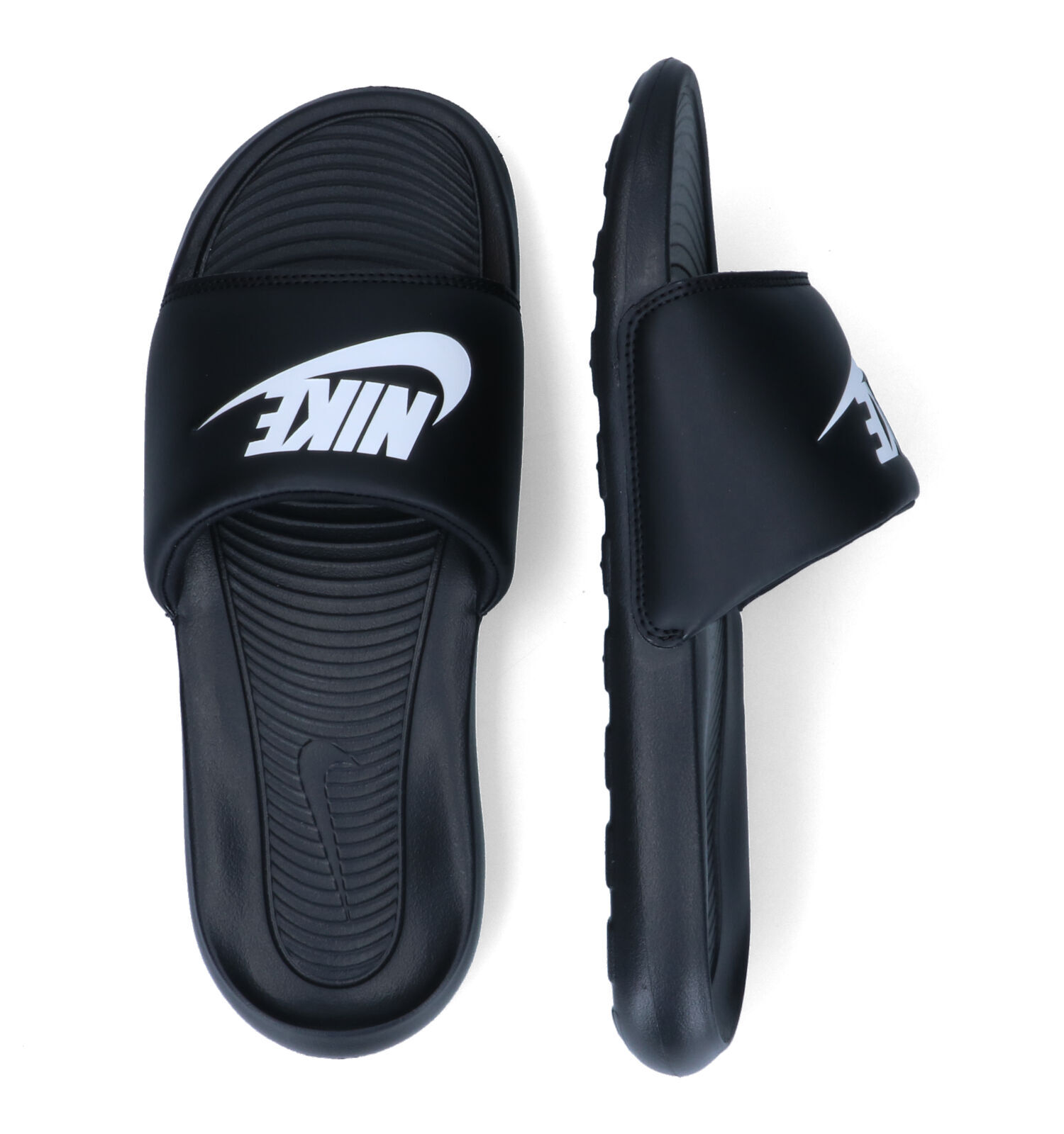 Nike Victori One Claquette de piscine en Noir Hommes Nu pieds en ligne sur TORFS.BE