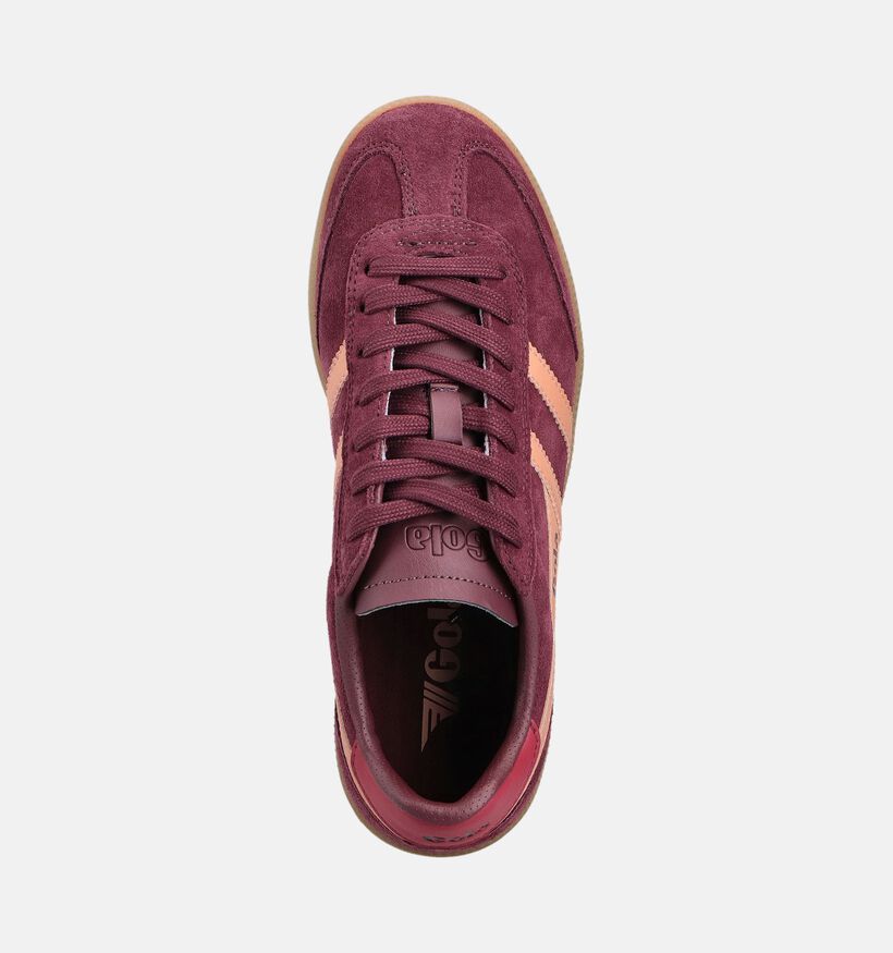 Gola Viper Baskets en Bordeaux pour femmes (360808) - pour semelles orthopédiques