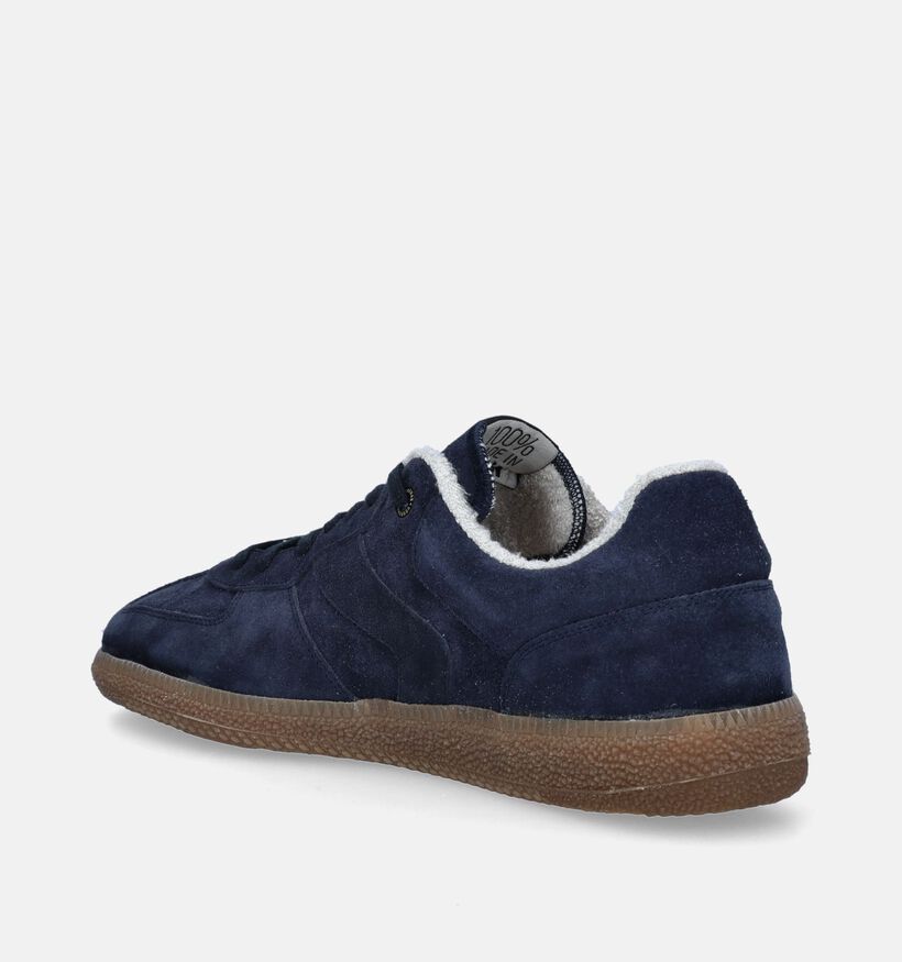Verbenas Soro Serraje Blauwe Veterschoenen voor heren (349191) - geschikt voor steunzolen
