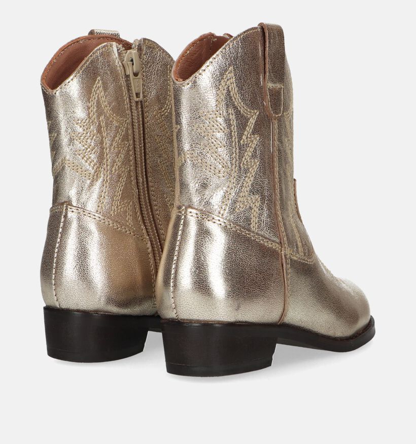 Milo & Mila Gouden Cowboy boots voor meisjes (331848)