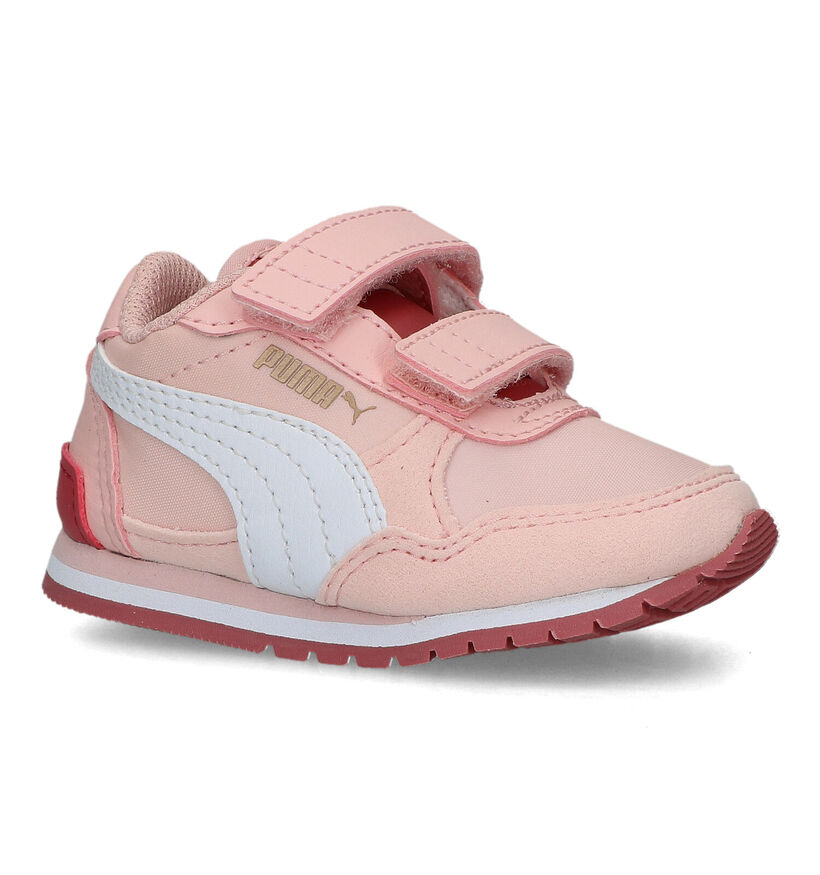 Puma ST Runner v3 Baskets bébé en Rose pour filles (318761)