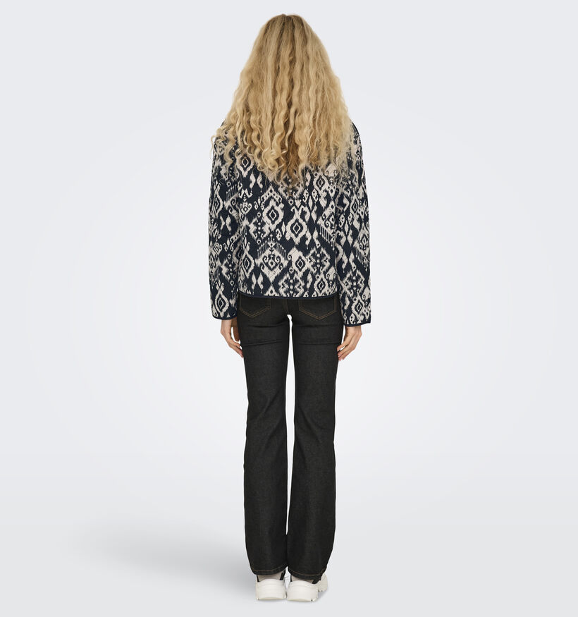 JDY Tiger Veste bomber en Noir pour femmes (351388)